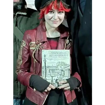 Megalopolis AJ Caba Leather Jacket front