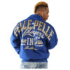 Men Pelle Pelle All Star Blue Wool Jacket 2  86526