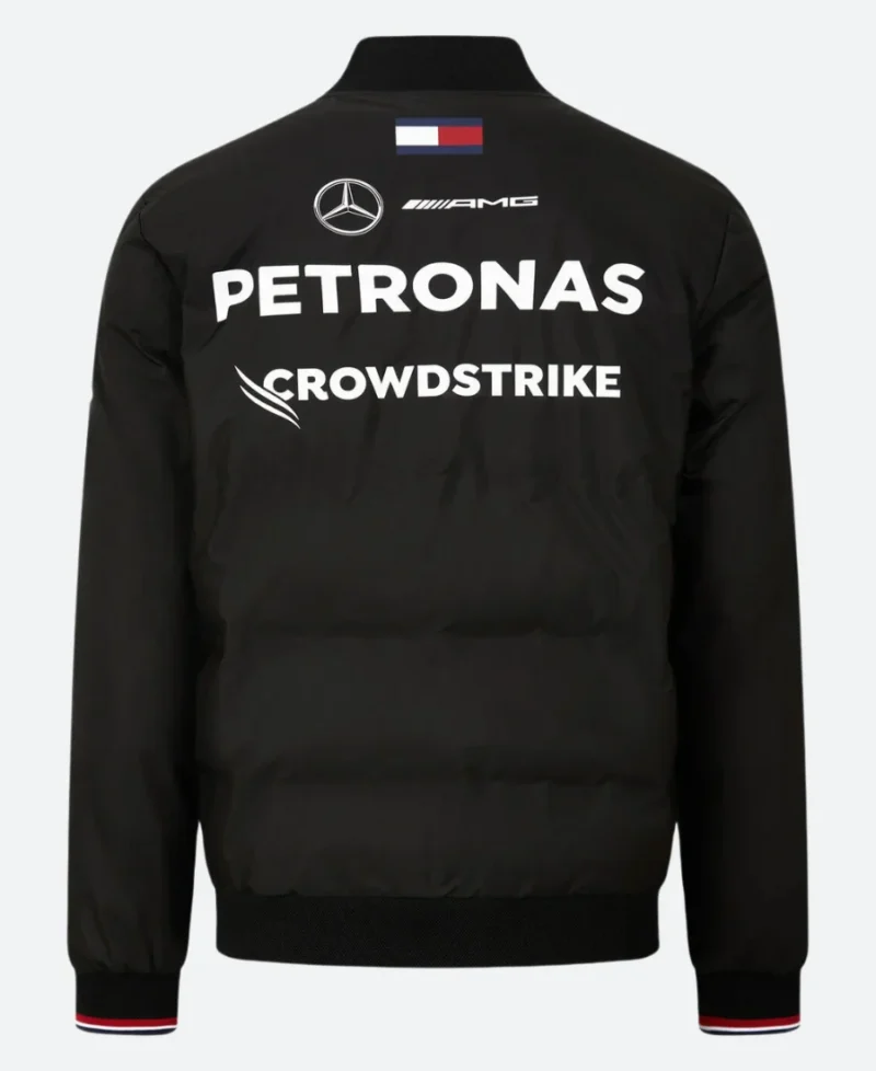 Mercedes AMG F1 2024 Team Insulated Jacket Back Image