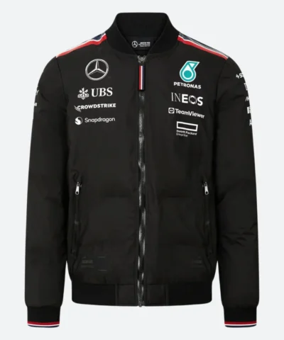 Mercedes AMG F1 2024 Team Insulated Jacket Front Image
