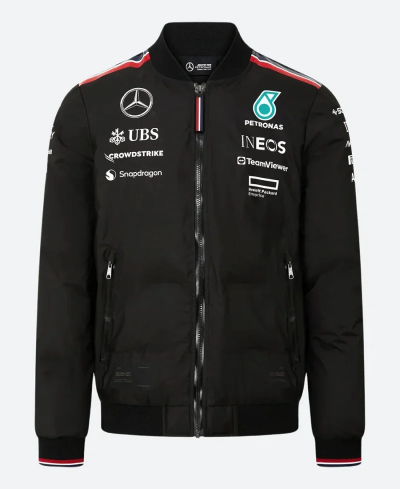 Mercedes AMG F1 2024 Team Insulated Jacket Front Image