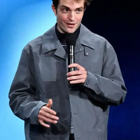 Mickey 17 Pattinson Grey Jacket