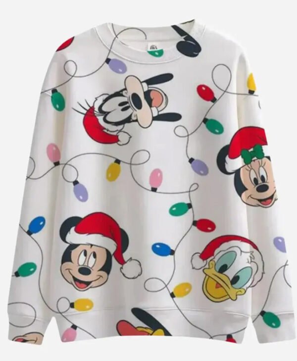 Mickey Mouse Friends Christmas Sweatshirt front