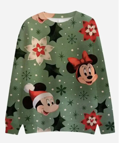 Mickey Mouse Friends Christmas Sweatshirt front1