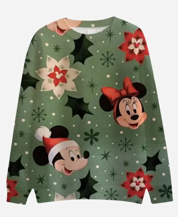Mickey Mouse Friends Christmas Sweatshirt front1