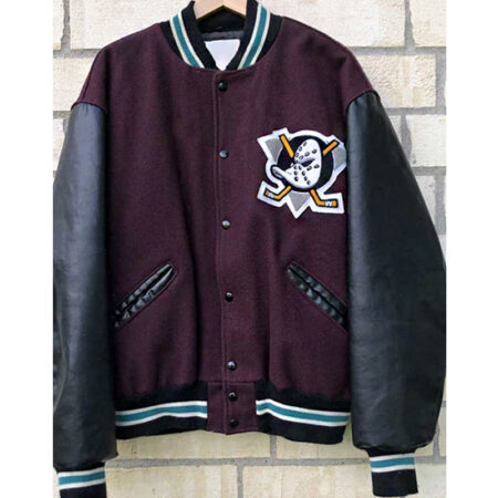 Mighty Ducks Letterman Jacket front1