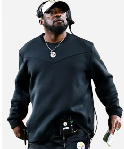 Mike Tomlin Steelers Pullover Sweatshirt front