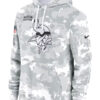 Minnesota Vikings Salute To Service Camo 2024 Hoodie
