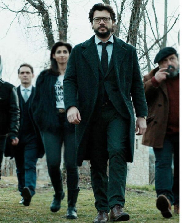 Money Heist El Professor Wool Coat1