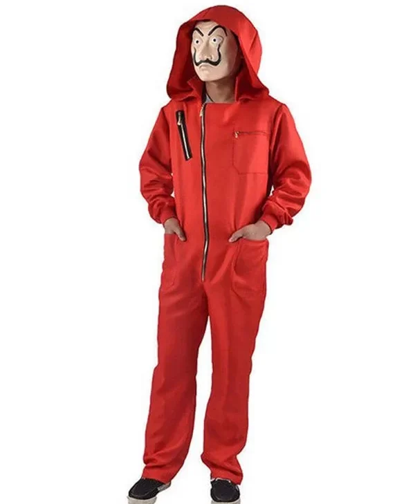 Money Heist La Casa De Papel Dali Red Costume