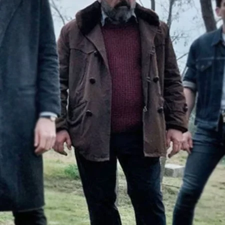 Money Heist Moscu Brown Coat