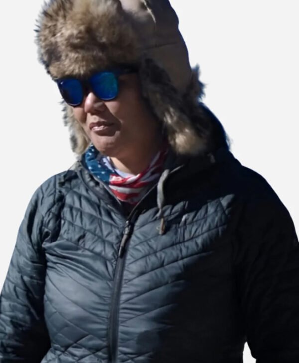 Mountain Queen the Summits of Lhakpa Sherpa Grey Jacket side