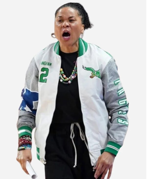 NCAA Womens Basketball Dawn Staley Eagles Jacket front