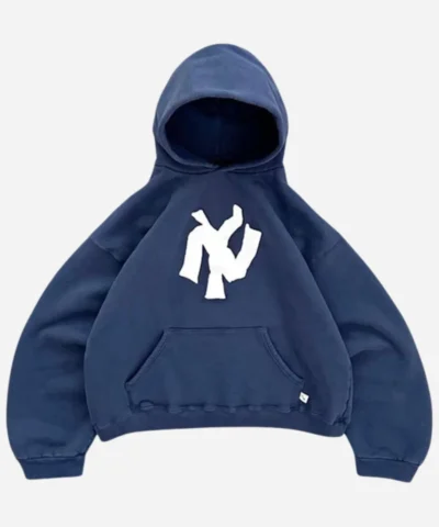 NY Noodle Akimbo Pullover Blue Hoodie