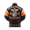 Navy Orange Pelle Pelle Invincible Wool Jacket 2  04435