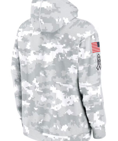 New Minnesota Vikings Salute To Service Camo 2024 Hoodie