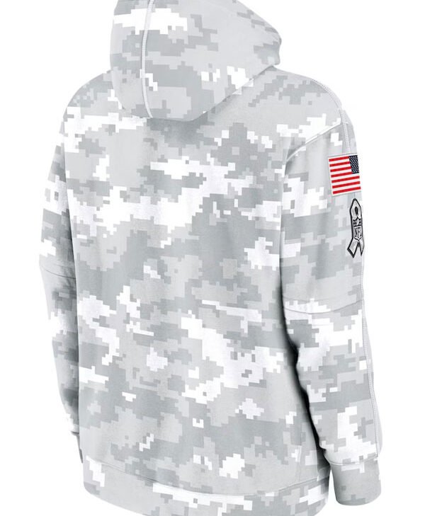 New Minnesota Vikings Salute To Service Camo 2024 Hoodie