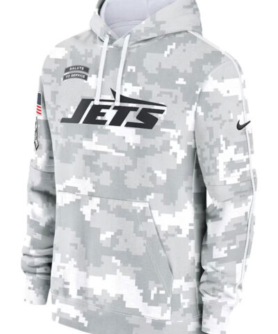 New York Jets Salute To Service Camo 2024 Hoodie