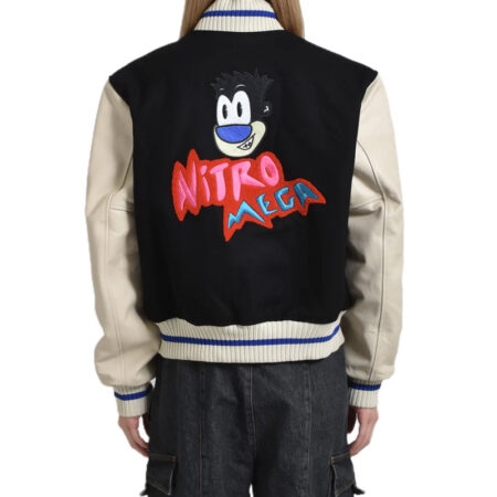Nitro Mega Shrunken Varsity Jacket back