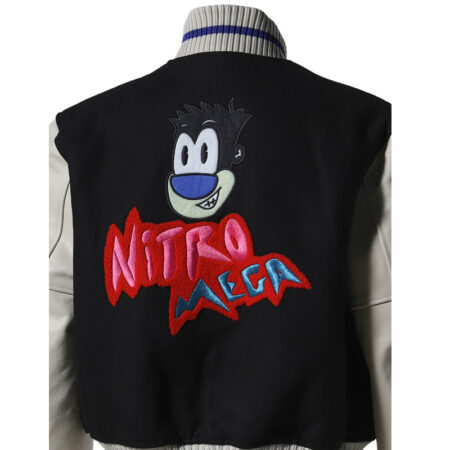 Nitro Mega Shrunken Varsity Jacket back2