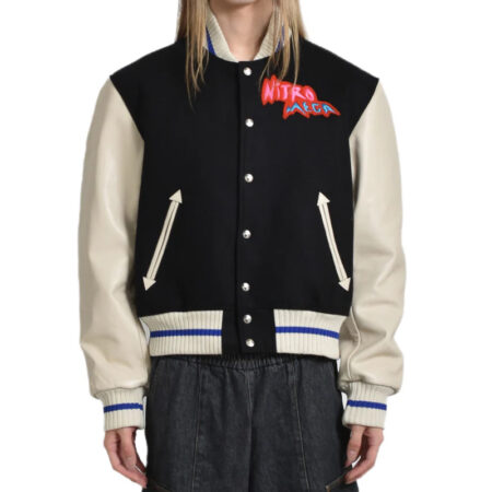 Nitro Mega Shrunken Varsity Jacket front1