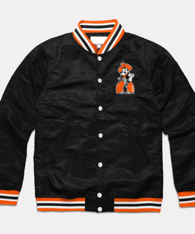 Oklahoma State Cowboys Script Jacket front