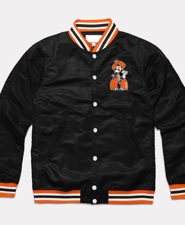 Oklahoma State Cowboys Script Jacket front