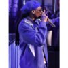 Olympics Snoop Dogg Purple Jacket side