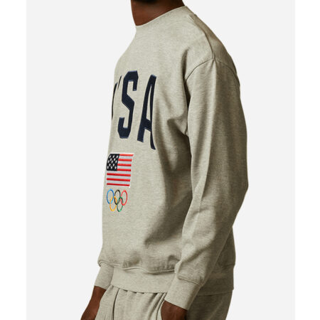 Olympics Team USA Grey Sweatshirt side