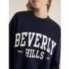 Oversized Navy Blue Sweatshirt front3