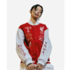 P x Liverpool FC Varsity Jacket front