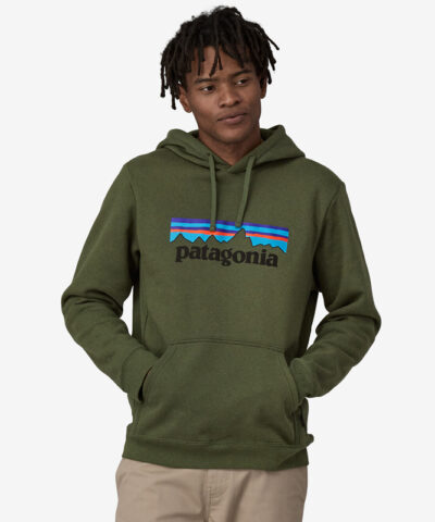 Patagonia Green Hoodie front1