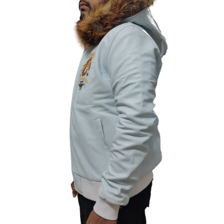 Pelle Pelle Chi Town White Leather Jacket2 24011