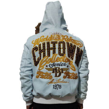 Pelle Pelle Chi Town White Leather Jacket 57858