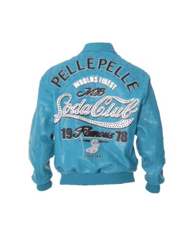 Pelle Pelle Soda Club Turquoise Jacket  31903