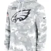 Philadelphia Eagles Salute To Service Camo Hoodie