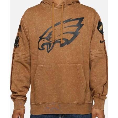 Philadelphia Eagles Salute To Service Hoodie front2