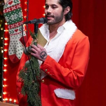 Pinij Nalampoon 12 Dates Of Christmas Red Blazer