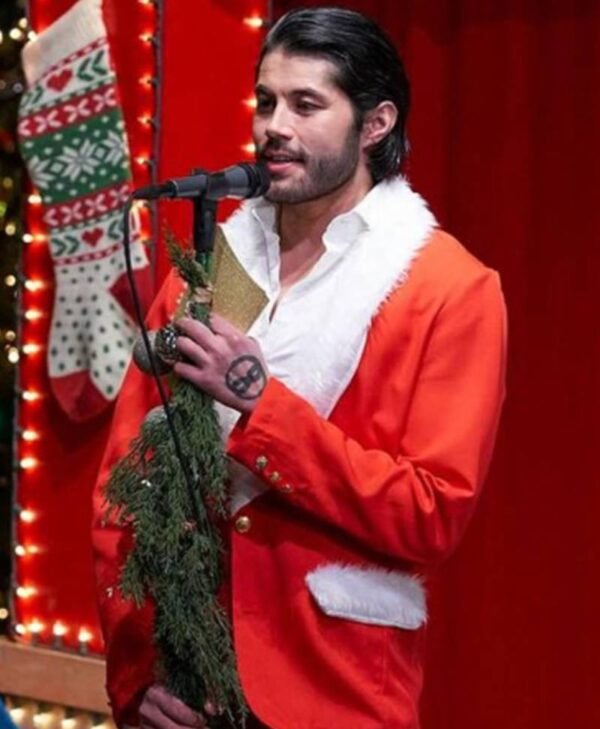 Pinij Nalampoon 12 Dates Of Christmas Red Blazer