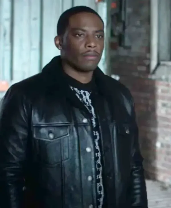 Power Book II Ghost Cane Tejada Black Leather Jacket