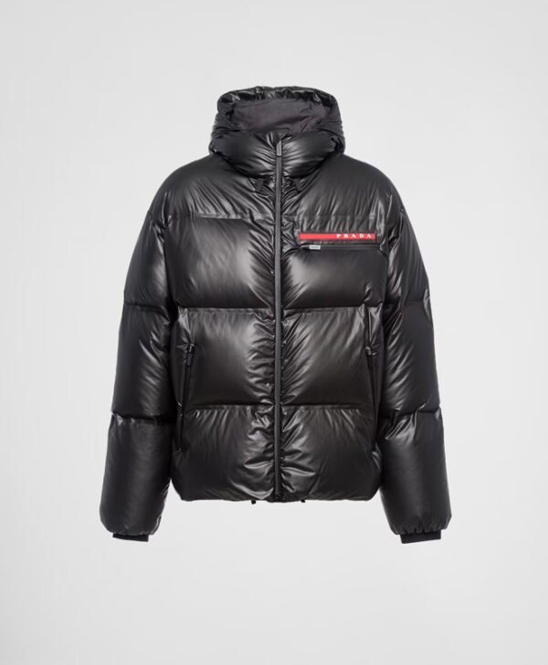 Prada Hooded Puffer Jacket front