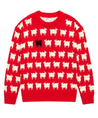 Princess Diana Black Sheep Sweater 1