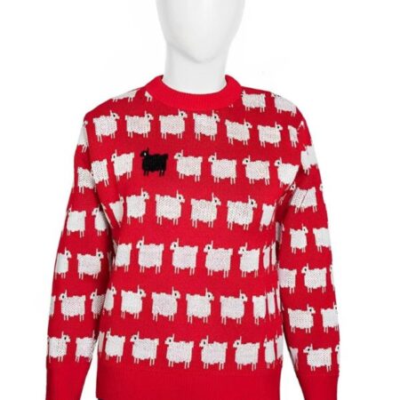 Princess Diana Black Sheep Sweater 2