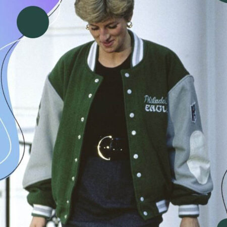 Princess Diana Philadelphia Eagles Bomber Jacket