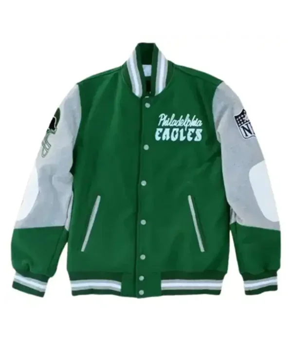 Princess Diana Philadelphia Eagles Varsity Jacket 1