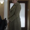 Principal Larissa Weems Wednedsay Gwendoline Christie Green Coat