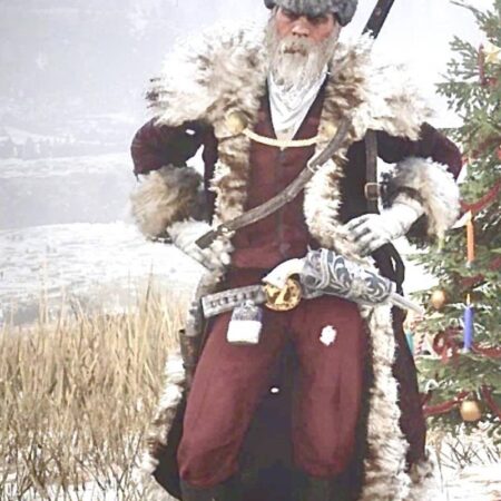 Red Dead Redemption Santa Claus Coat 2