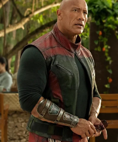 Red One Dwayne Johnson Leather Vest