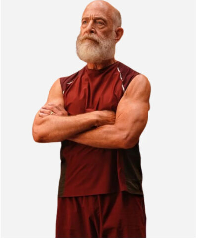 Red One J.K. Simmons Red Tracksuit front1