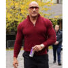 Red One Premiere Dwayne Johnson Sweater front2